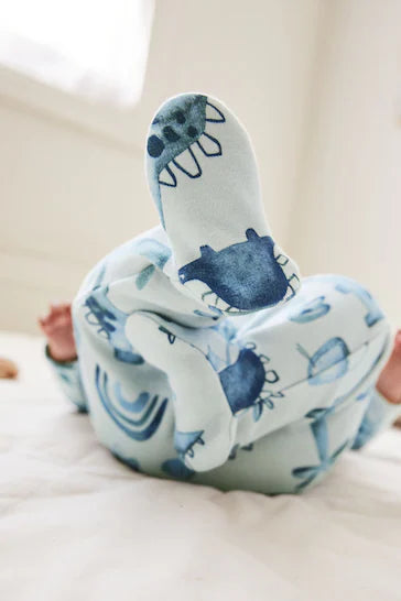 |BabyBoy| Macacão De Bebê Forrado De Lã - Blue