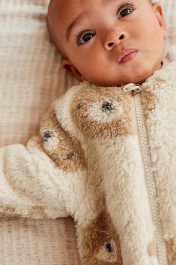 |BabyBoy| Macacão De Lã Aconchegante - Ecru Cream