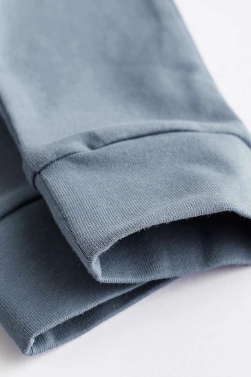 |BabyGirl| Pacote Com 4 Leggings Para Bebês - Teal Blue (0 meses a 2 anos)