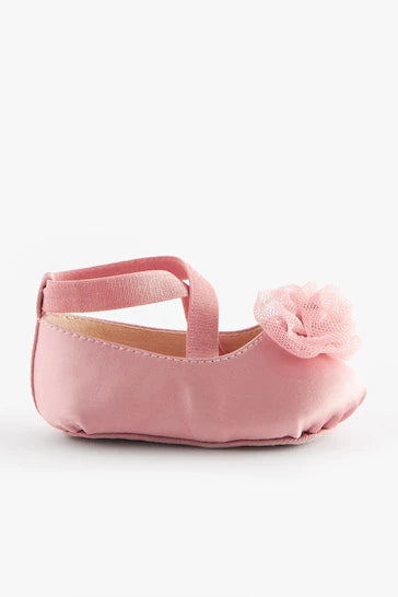 |BabyGirl| Sapatilhas De Balé Para Bebês - Pink (0-24 meses)