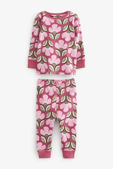 |Girl| Pacote Com 3 Pijamas Com Estampa Retrô (9 meses a 12 anos)