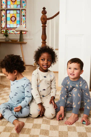 |Chico Grande| Pack de 3 pijamas Snuggle (9 meses - 10 años)