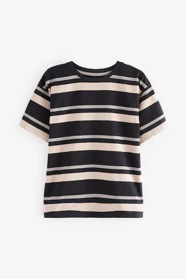 |BigBoy| Pacote Com 3 Pijamas Curtos - Black/Grey (3-16 anos)