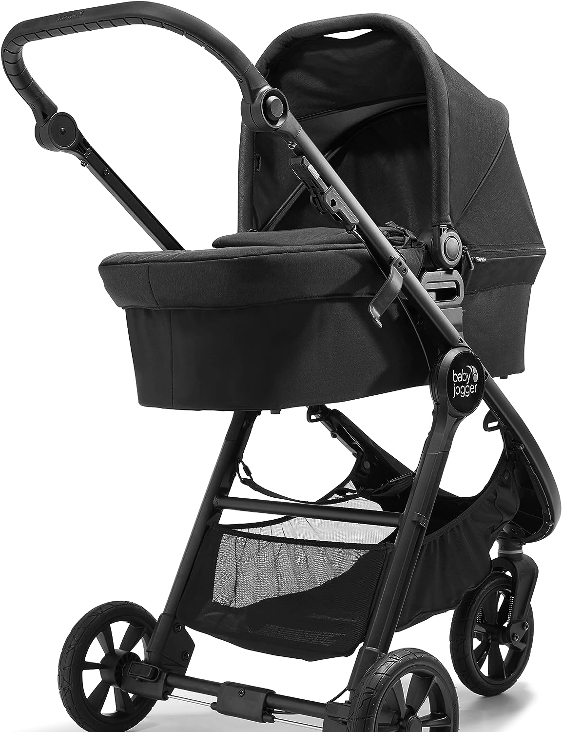 Baby Jogger Carrinho de passeio todo-o-terreno City Mini GT2 | Carrinho de passeio leve e dobrável | preto opulento