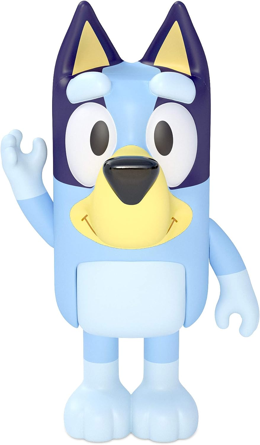Bluey  Bluey and Family: Bingo, Bandit and Chilli Pacote de 4 figuras Figuras de ação de personagens articulados Brinquedo colecionável oficial de 2,5 polegadas