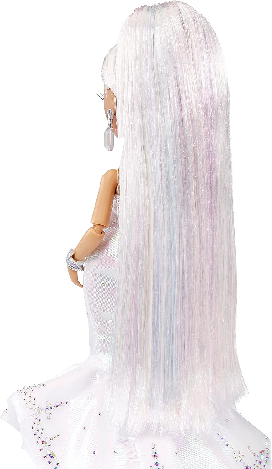 Rainbow High Holiday Editon Collectors Fashion Doll 2022 - ROXIE GRAND - Inclui cabelo multicolorido, vestido iridescente e diamante e acessórios de boneca premium - Ótimo presente para crianças a partir de 6 anos
