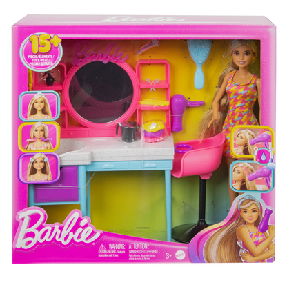 Barbie Brinquedo de cabeleireiro