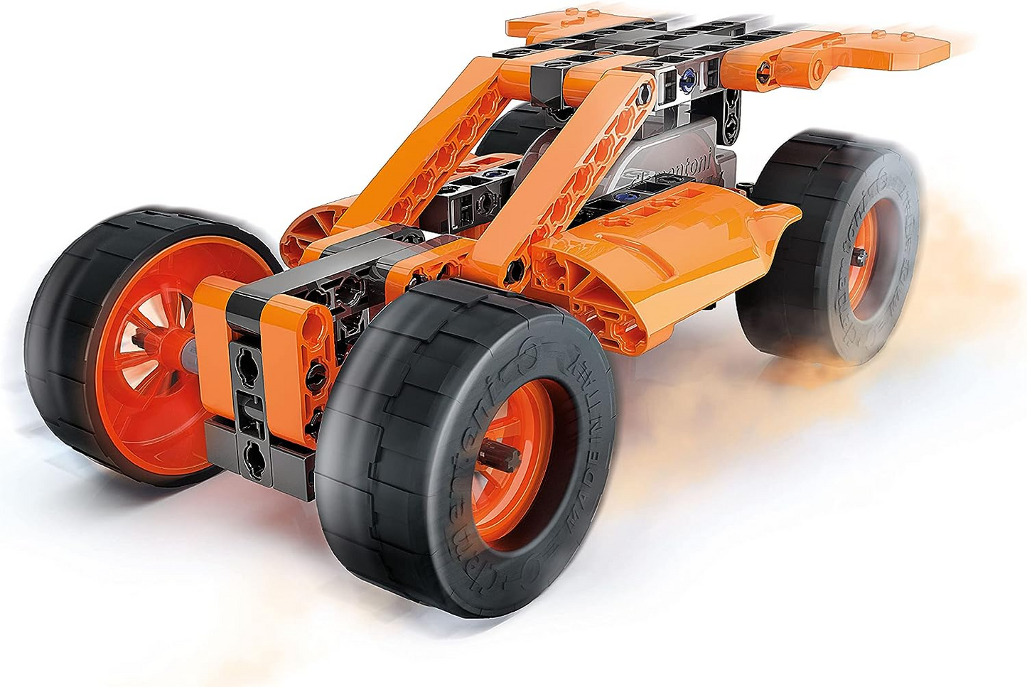 Clementoni 61382 Science Museum Mechanics-Buggy & Quad-Building Set, Kit Científico para Crianças de 8 Anos, Brinquedos STEM, Versão em Inglês Feito na Itália, Multicolorido