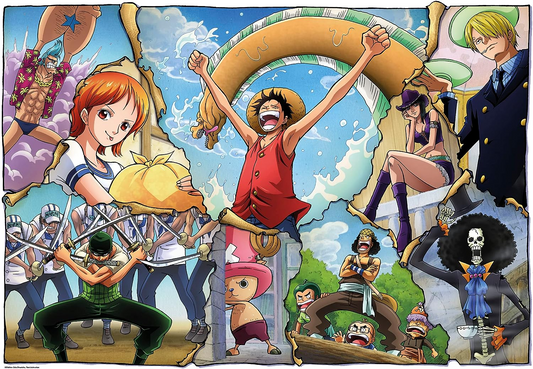 Clementoni 35136 Anime One 500 peças, quebra-cabeça para adultos feito na Itália