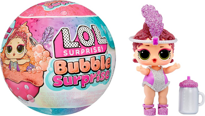 LOL Surprise Bubble Surprise Dolls - Muñeca coleccionable, sorpresas, accesorios, desembalaje de burbujas sorpresa, reacción de espuma con purpurina de agua caliente - Gran regalo para niñas de 4 años en adelante