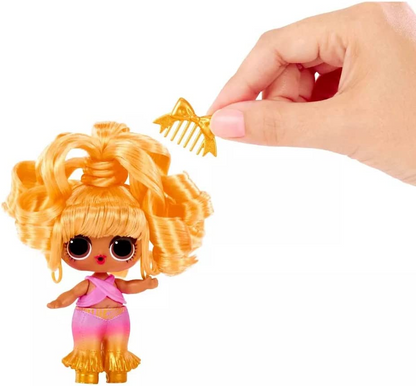 L.O.L. Surprise Hair Hair Hair Dolls Series 2 Abra a caixa com 10 s