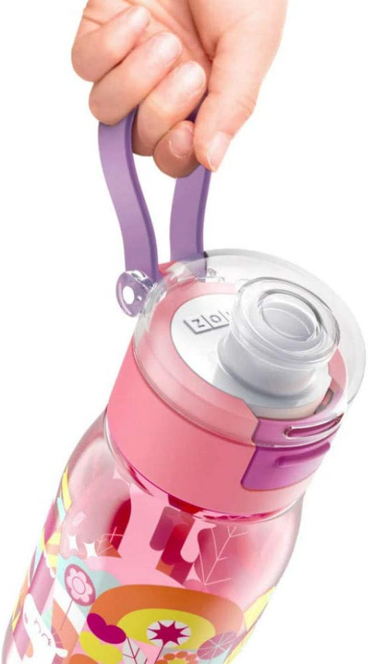 Biberón Zoku Flip Gulp para niños