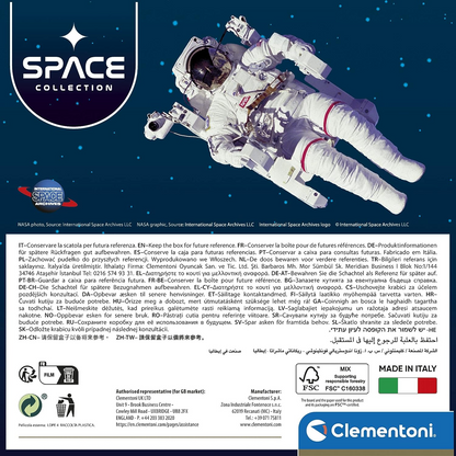 Clementoni 80689 One Film Red 500 peças, quebra-cabeça para adultos, fabricado na Itália