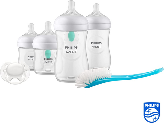 Philips Avent Natural AirFree Vent Kit Mamadeiras Recém Nascido 6 itens (modelo SCD657/11)