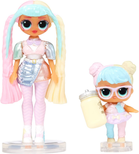 Colección en miniatura Miniverse LOL Surprise de MGA, que incluye una versión en miniatura de las muñecas y hermanas de moda LOL OMG, accesorios y mini empaques, para niñas y niños mayores de 4 años.