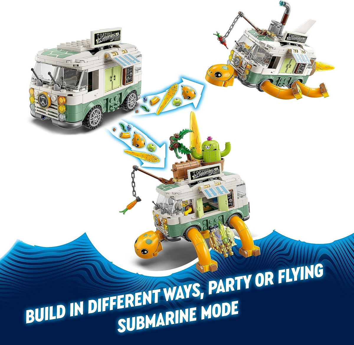 LEGO 71456 DREAMZzz Mrs. Castillo's Turtle Van Set, construa um veícul LEGO 71456 DREAMZzz Mrs. Castillo's Turtle Van Set, construa um veícul