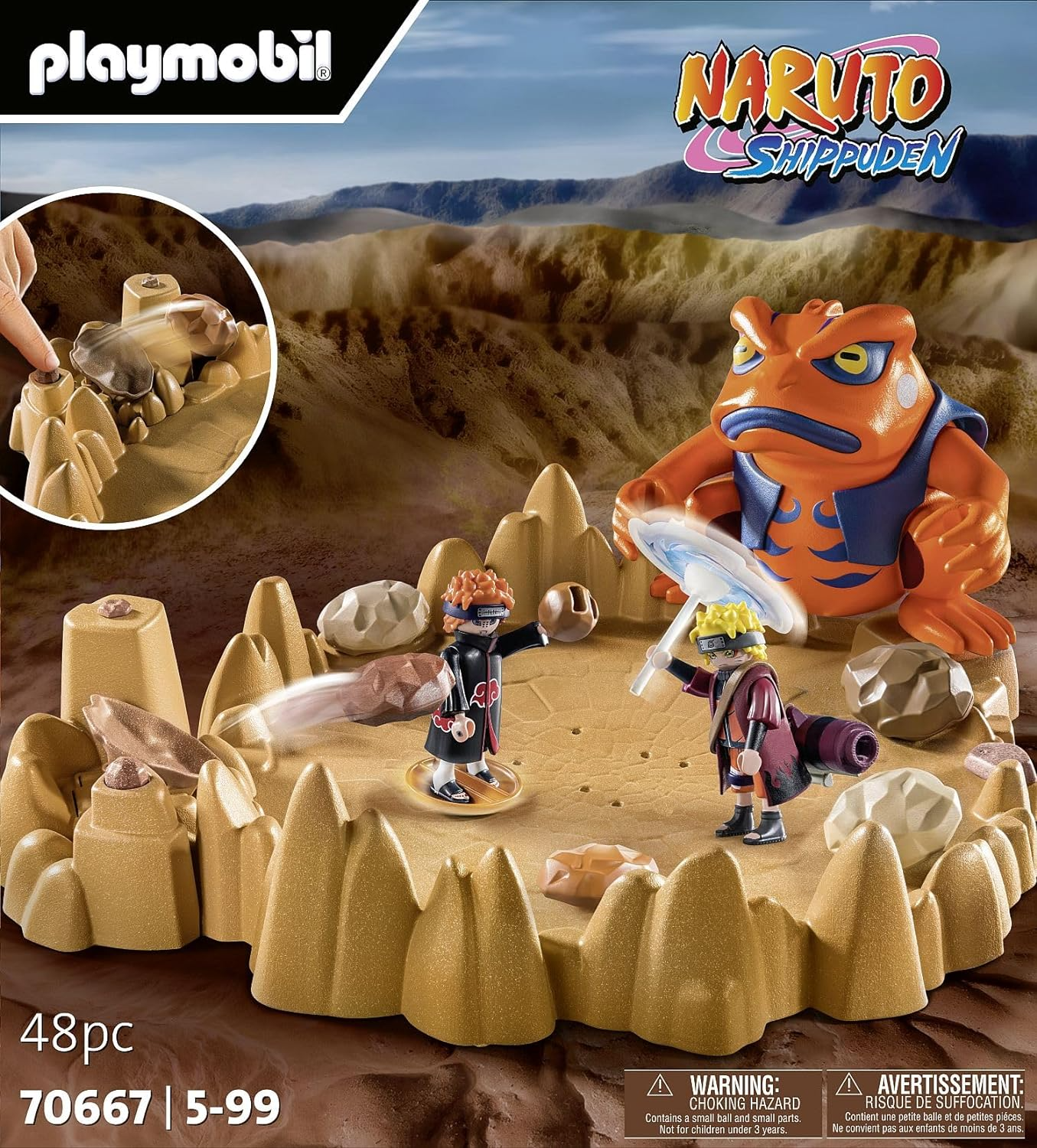 Playmobil 70667 NARUTO SHIPPUDEN Naruto vs. Pain
