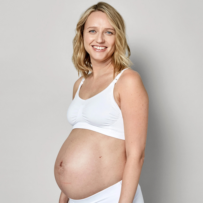 Medela Sutiã de amamentação e maternidade Keep Cool branco médio