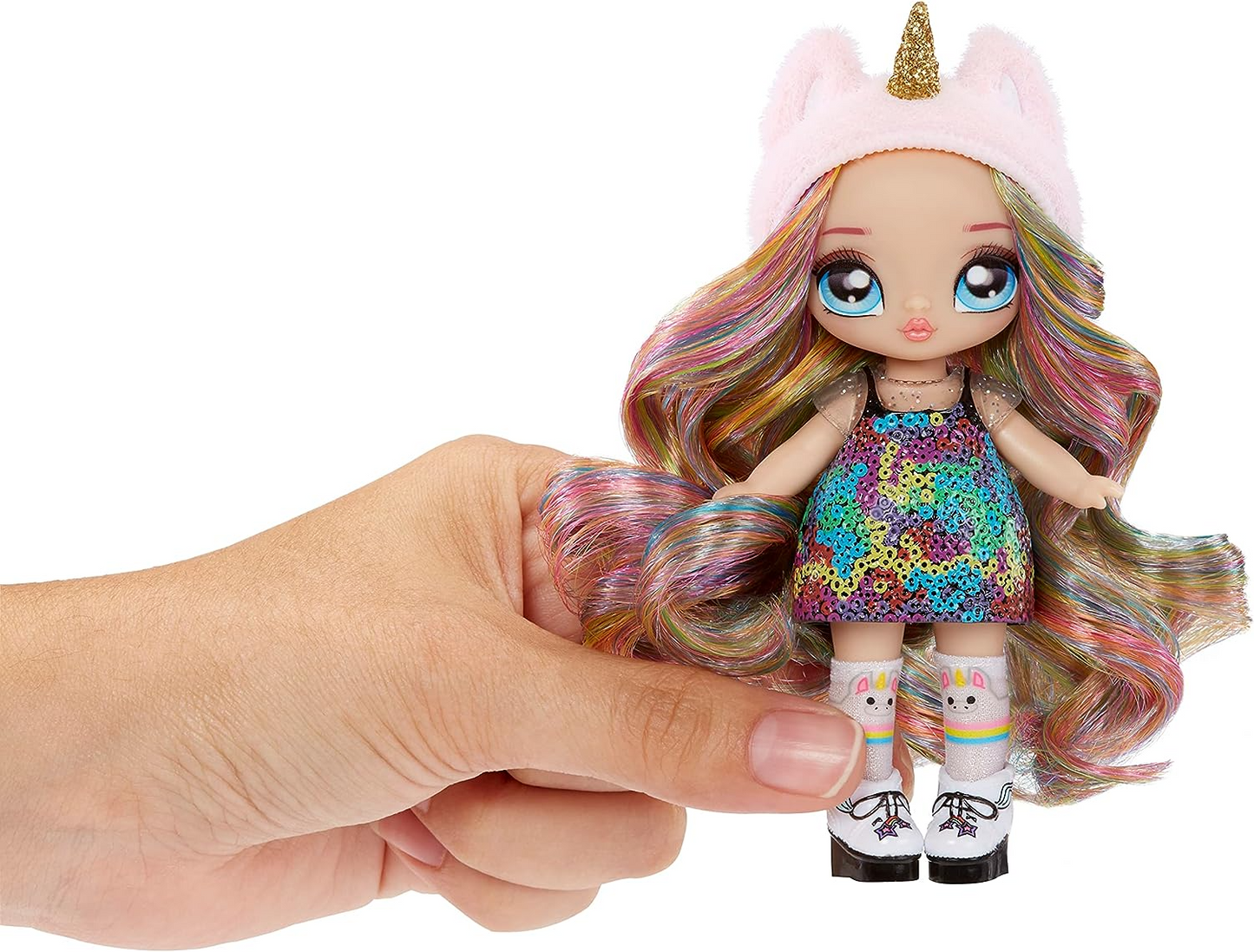 Na! Na! Na! Surprise Minis Series 1 Fashion Doll - VARIEDADE ALEATÓRIA - Embalagem misteriosa com surpresa de confete - Inclui boneca articulável, roupa e sapatos - Ótimo presente para crianças de 5 anos ou mais