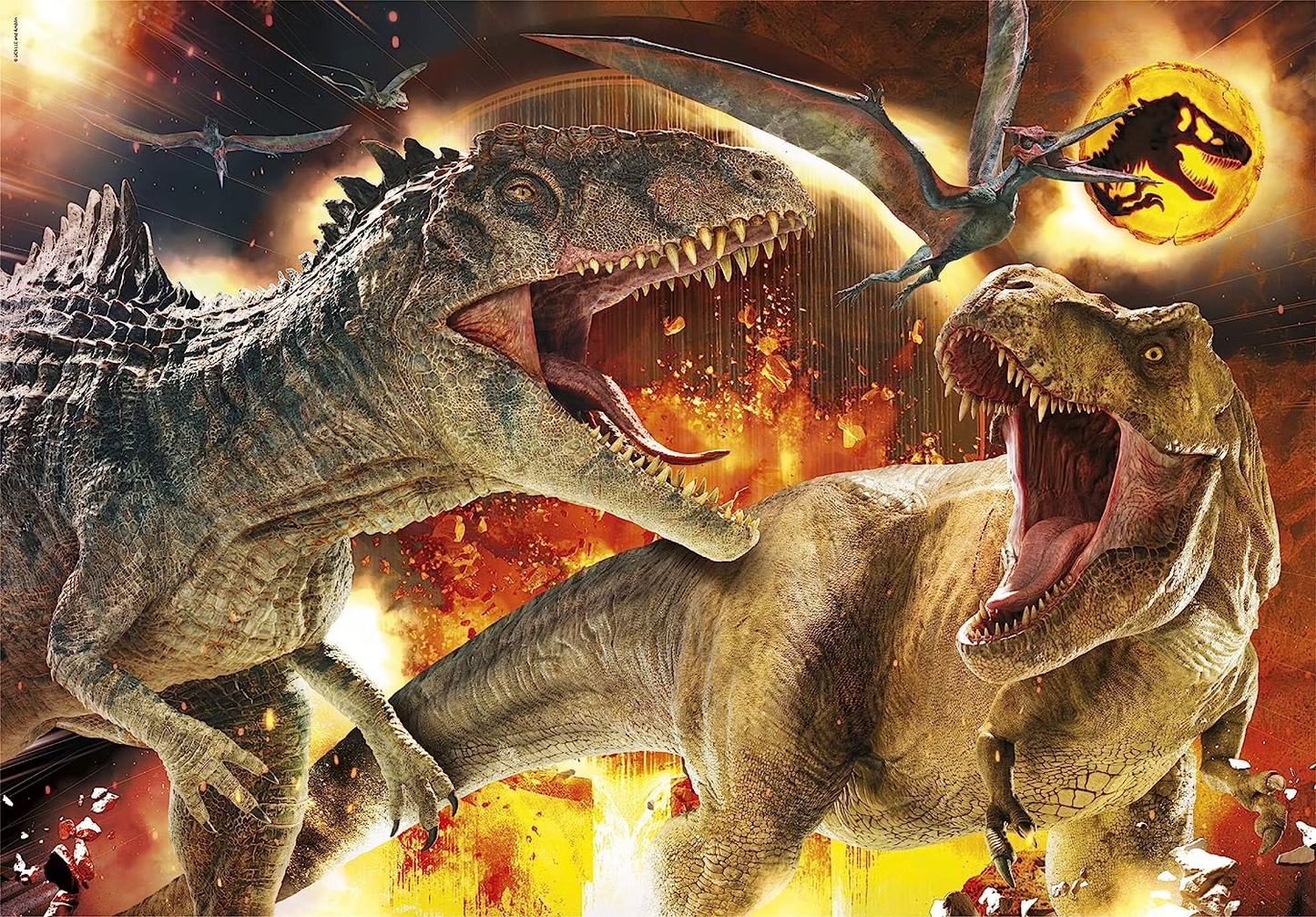 Clementoni 80689 One Film Red 500 peças, quebra-cabeça para adultos, fabricado na Itália