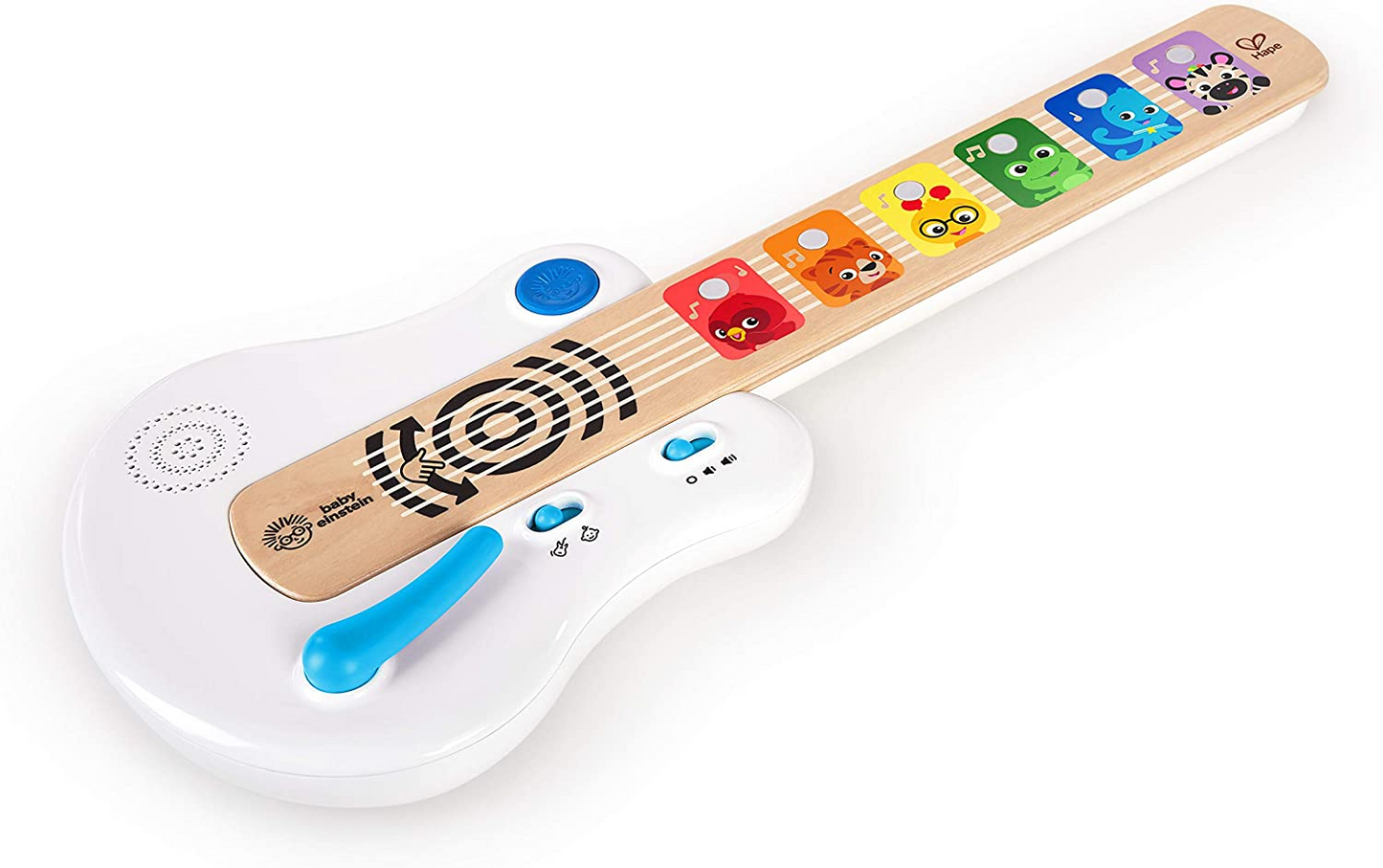 Baby Einstein Hape, Strum Along Songs Magic Touch Brinquedo de guitarra eletrônica de madeira & Hape Magic Touch Piano Musical Brinquedo de madeira