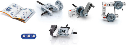 Clementoni 61382 Science Museum Mechanics-Buggy & Quad-Building Set, Kit Científico para Crianças de 8 Anos, Brinquedos STEM, Versão em Inglês Feito na Itália, Multicolorido