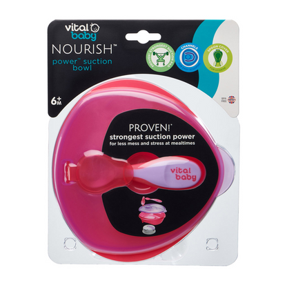 Vital Baby NOURISH Power Suction Bowl Fizz