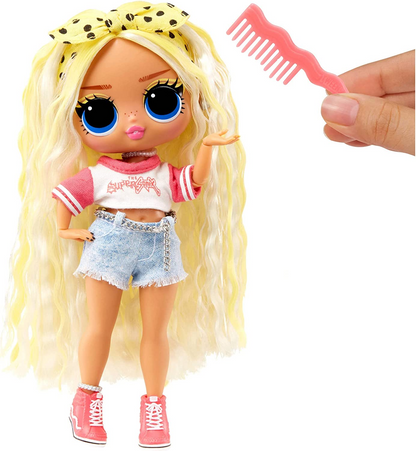 L.O.L. Surprise!  Festa do pijama com babás pré-adolescentes - RAE SANDS & SPF Q.T. - Unbox 20 surpresas - Inclui bonecas com recurso de mudança de cor - Adequado para crianças de 4 anos ou mais, multicoloridas, 10,8x6,32x16,51 cm