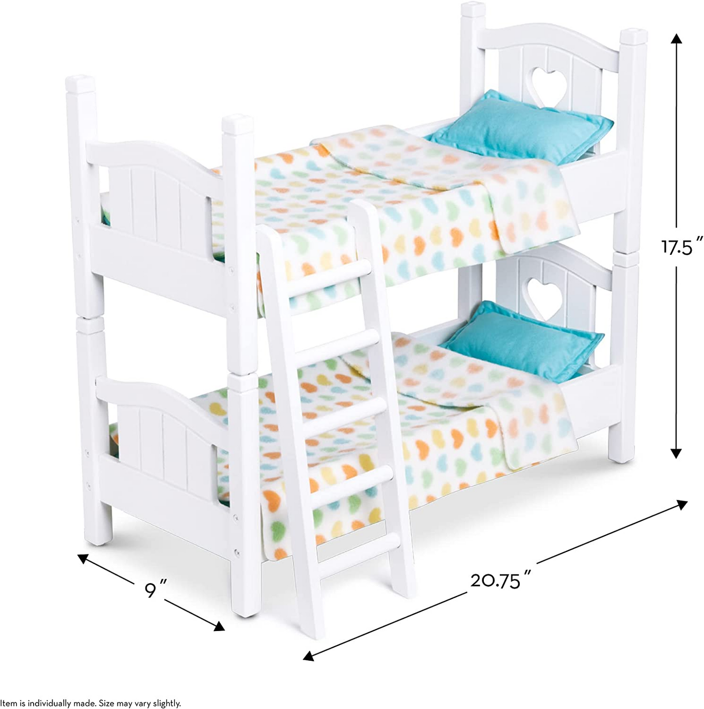 Litera de madera Melissa &amp; Doug Mine to Love (embalaje de comercio electrónico)