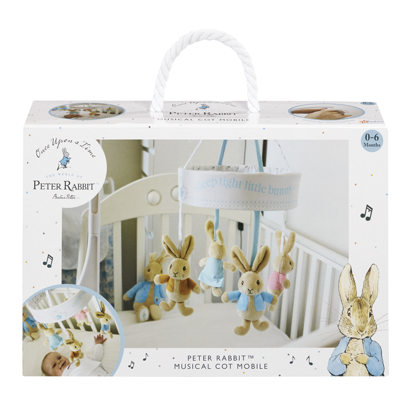 Peter rabbit deals cot mobile boots