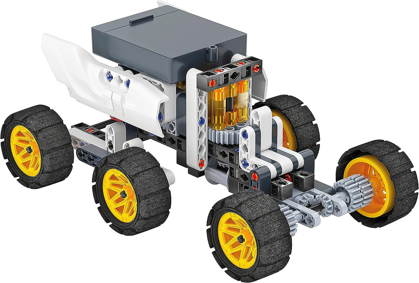Clementoni  61550 - Ciência e diversão - NASA Rover - Conjunto de construção, brinquedos científicos, kit de ciências para crianças de 8 anos, brinquedos STEM, versão em inglês