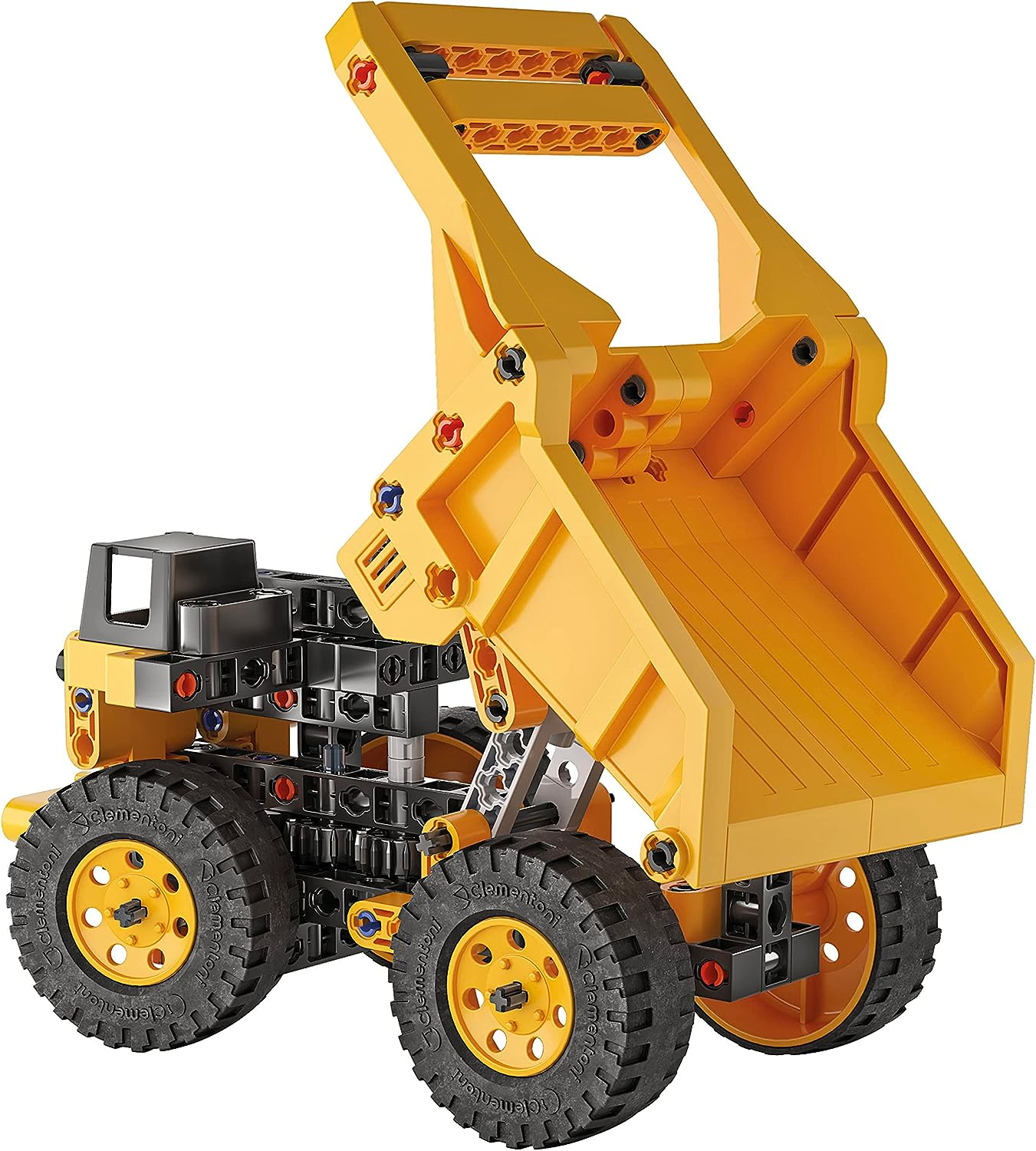 Clementoni 61382 Science Museum Mechanics-Buggy & Quad-Building Set, Kit Científico para Crianças de 8 Anos, Brinquedos STEM, Versão em Inglês Feito na Itália, Multicolorido