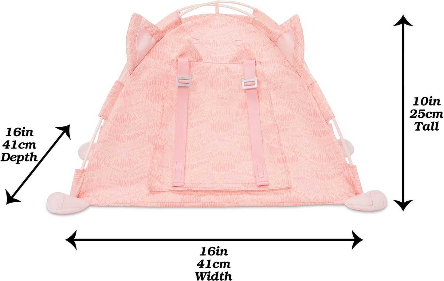 Na! Na! Na! Surprise 0-035051-57945-8 Conjunto de acampamento para bonecas, cinza