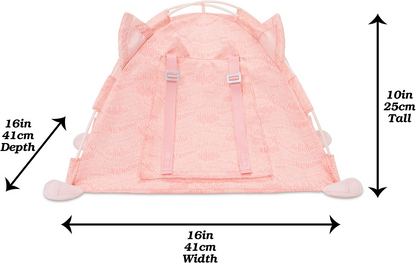 Na! Na! Na! Surprise 0-035051-57945-8 Conjunto de acampamento para bonecas, cinza