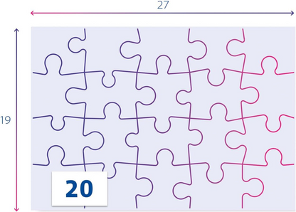 Clementoni 24791 2x20pcs Supercolor Disney Mickey-2 x 20 piezas Rompecabezas para edades de 3 años, multicolor, mediano