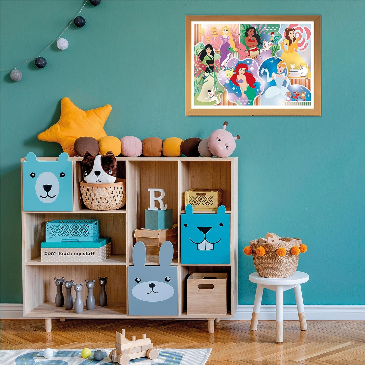 Clementoni 24232 Princesas Disney Maxi Puzzle 24pcs Princess Supercolor Princess-24 Peças-Quebra-Cabeças Crianças de 3 anos, Multicolor, Médio