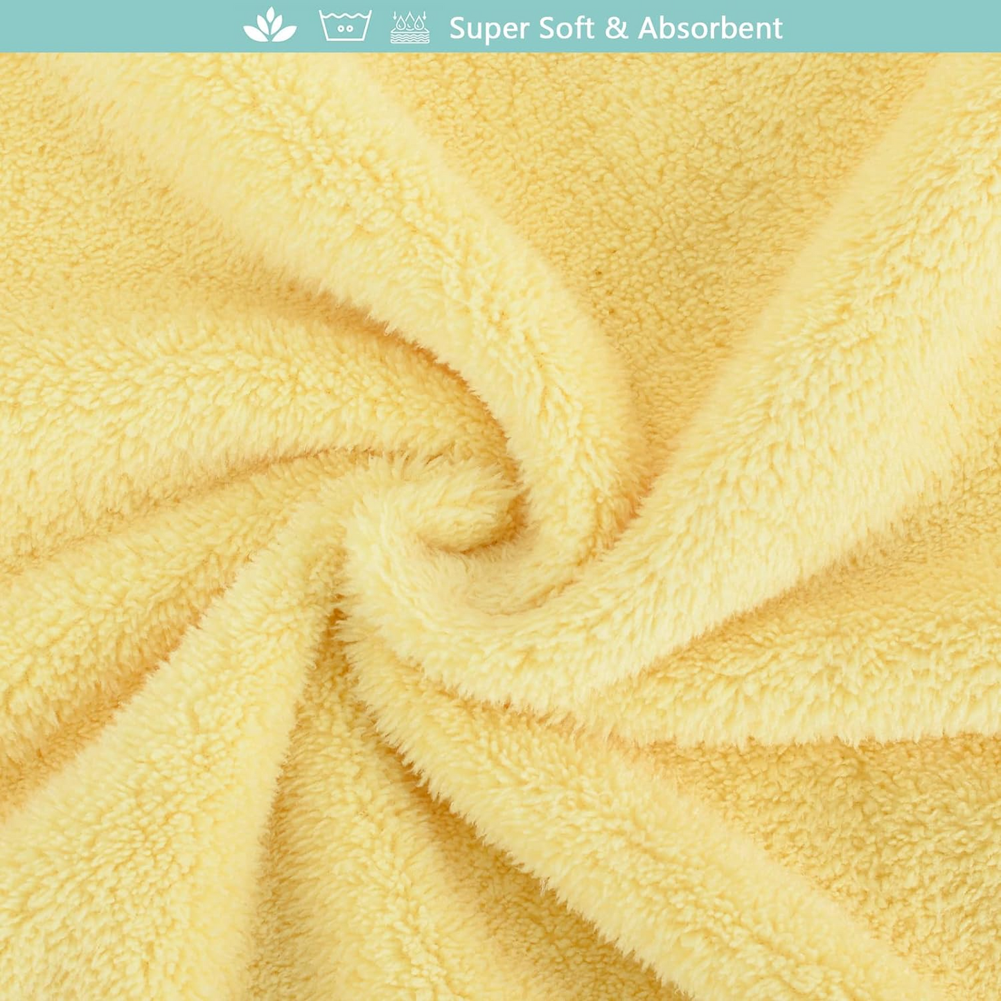 Bebamour  Toalhas com capuz para bebês Toalha 100% orgânica com capuz para meninos e meninas Toalha absorvente com capuz para crianças pequenas, 25" x 25", 0-6 anos, pato fofo