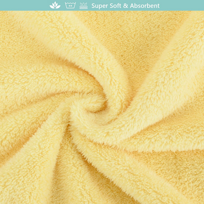 Bebamour  Toalhas com capuz para bebês Toalha 100% orgânica com capuz para meninos e meninas Toalha absorvente com capuz para crianças pequenas, 25" x 25", 0-6 anos, pato fofo