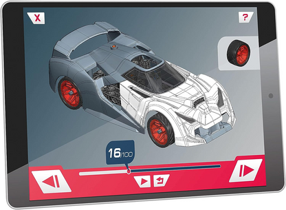 Clementoni 61382 Science Museum Mechanics-Buggy & Quad-Building Set, Kit Científico para Crianças de 8 Anos, Brinquedos STEM, Versão em Inglês Feito na Itália, Multicolorido