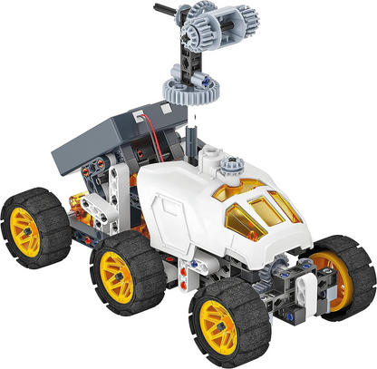 Clementoni  61550 - Ciência e diversão - NASA Rover - Conjunto de construção, brinquedos científicos, kit de ciências para crianças de 8 anos, brinquedos STEM, versão em inglês