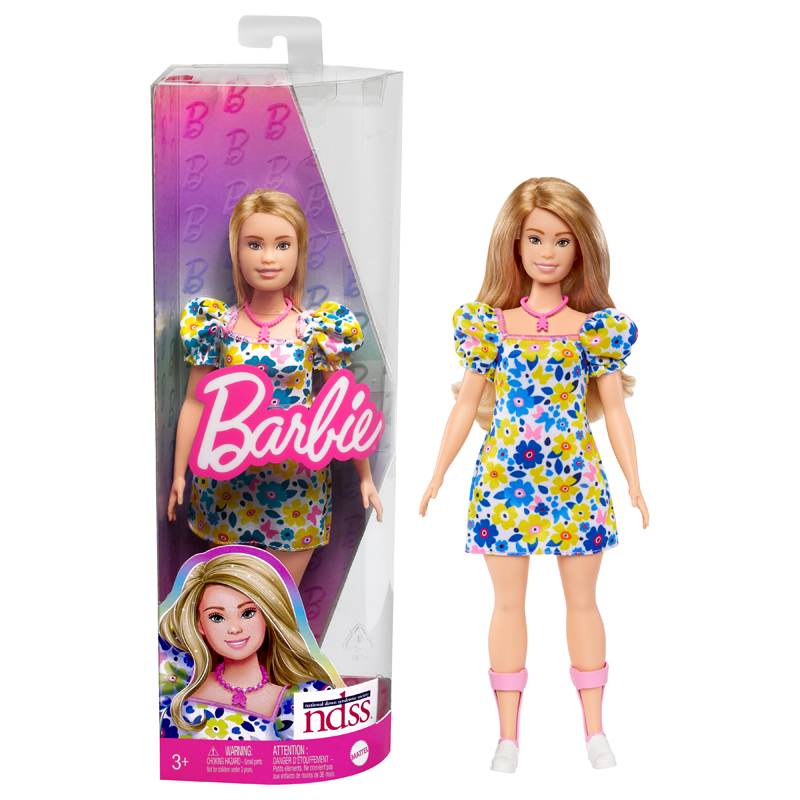 Barbie  Fashionista de Down com Síndrome  Boneca