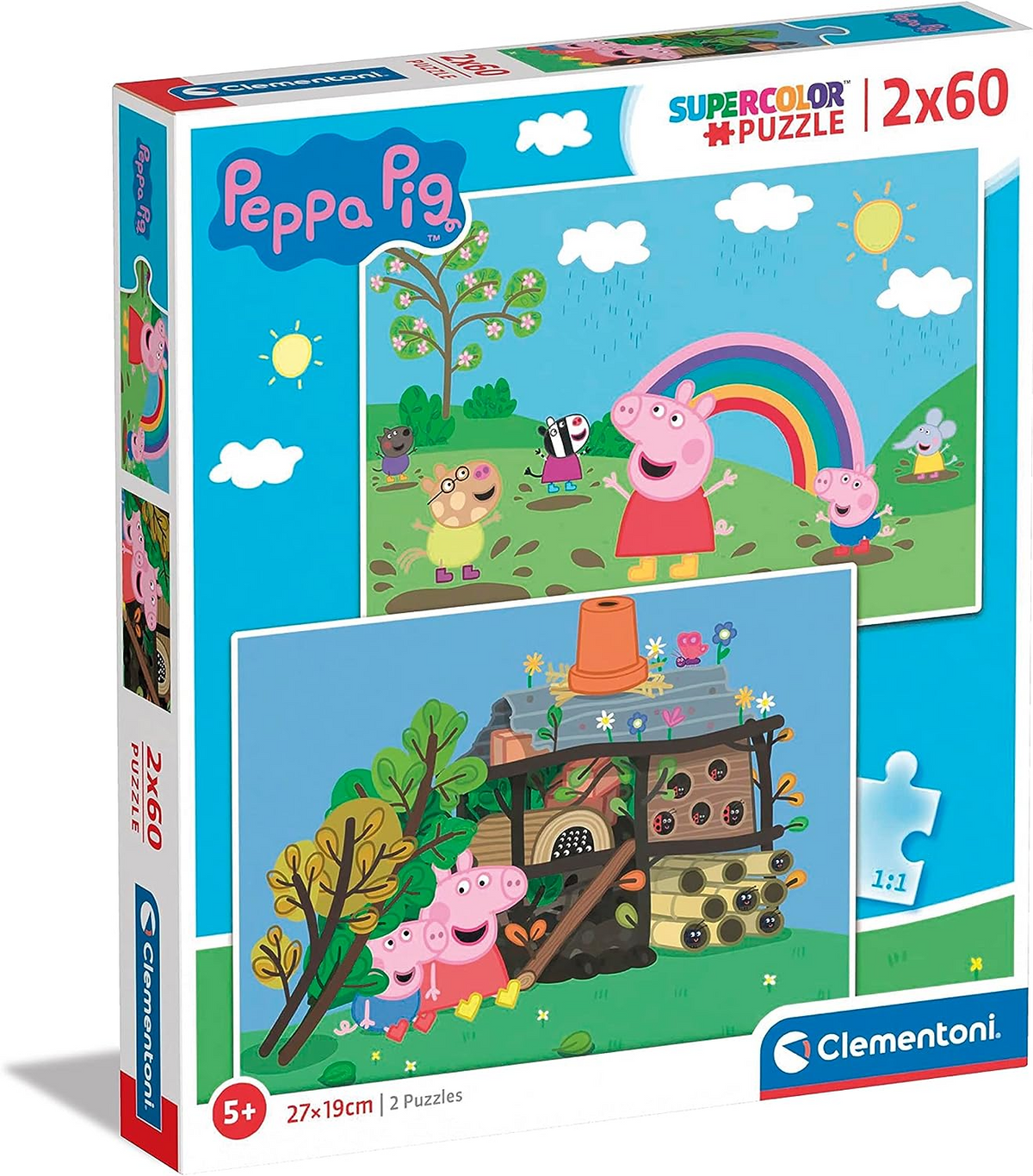Clementoni 21622 Quebra-cabeça da Peppa Pig – Anne Claire Baby