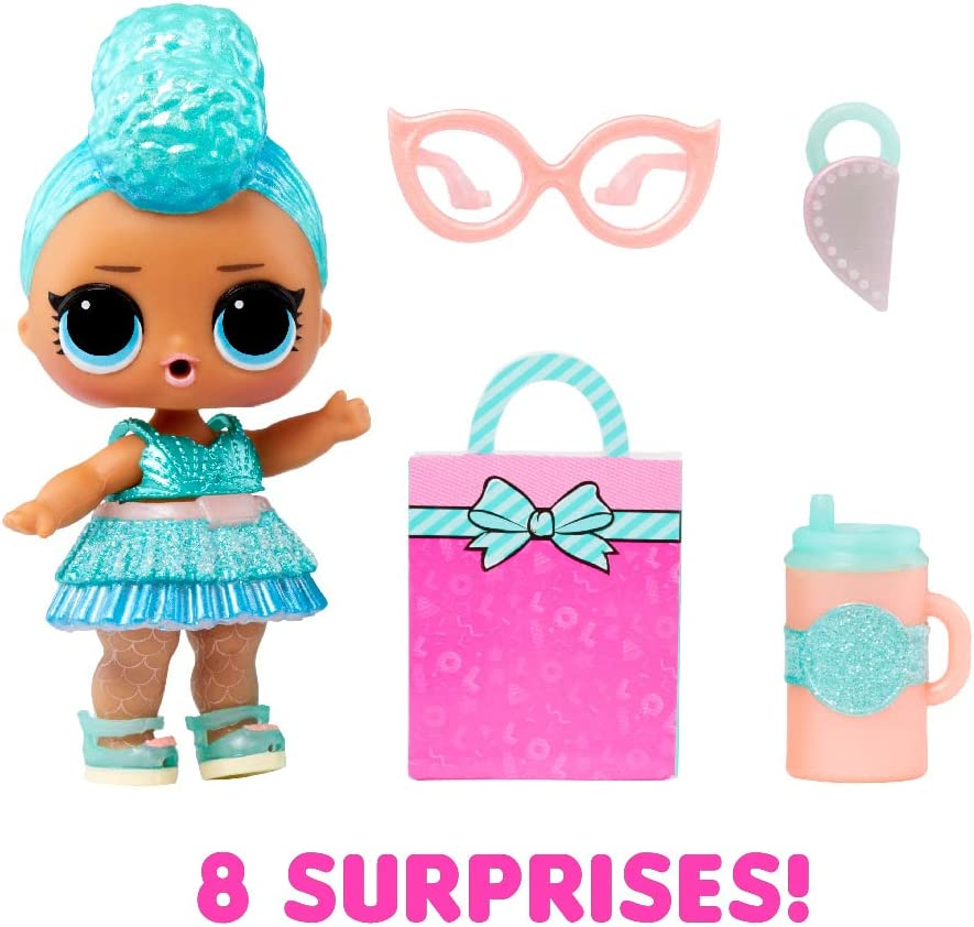 L.O.L. Surprise Hair Hair Hair Dolls Series 2 Abra a caixa com 10 s