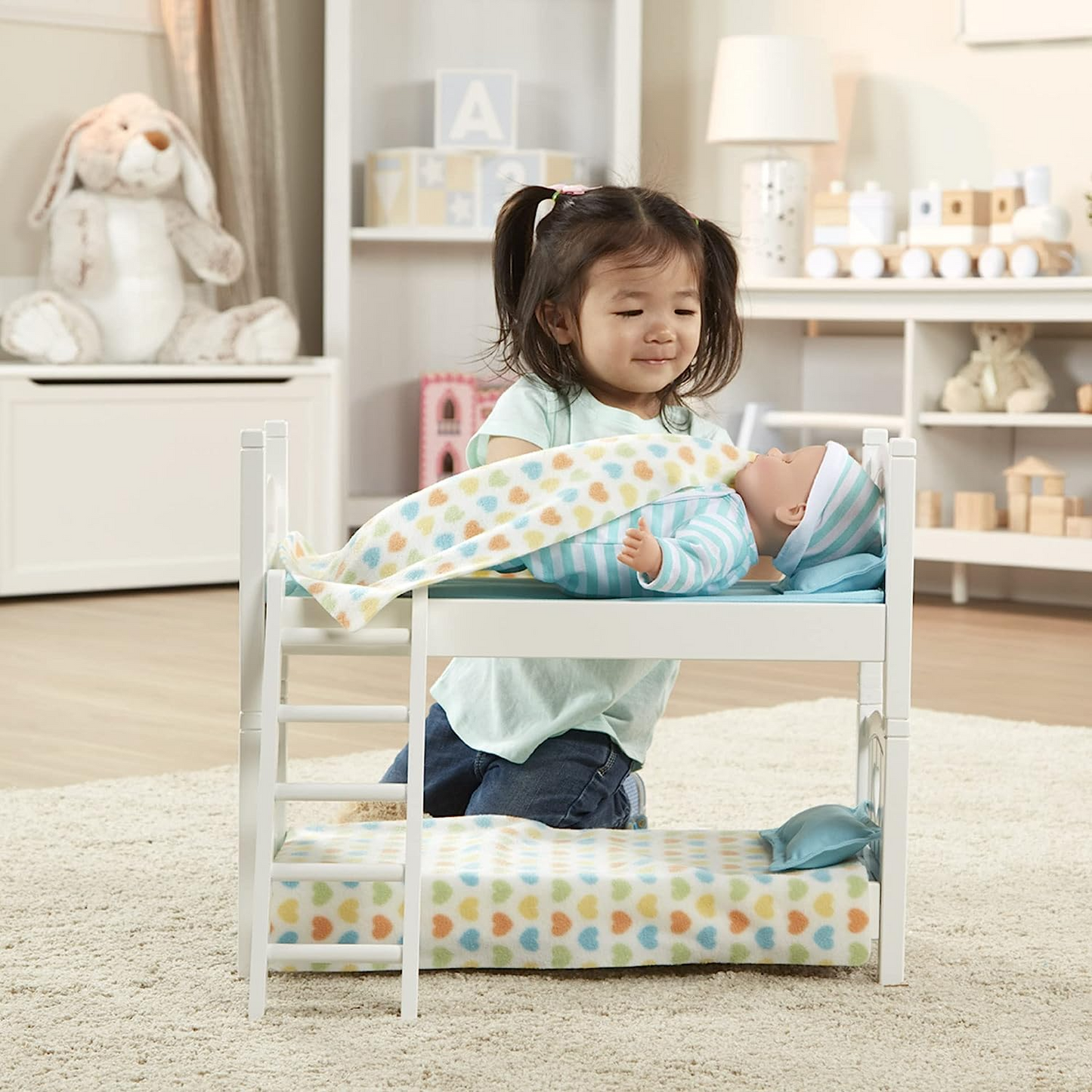 Litera de madera Melissa &amp; Doug Mine to Love (embalaje de comercio electrónico)