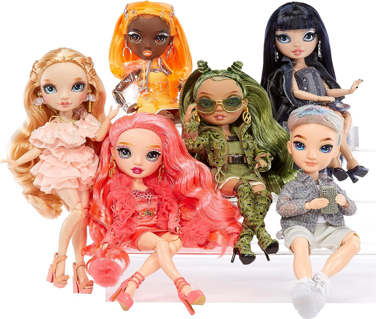 Rainbow High Boneca da moda - PRISCILLA PEREZ - Boneca rosa - Roupa da moda e mais de 10 acessórios coloridos para brincar - Para colecionadores e crianças de 4 a 12 anos