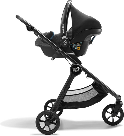 Baby Jogger Carrinho de passeio todo-o-terreno City Mini GT2 | Carrinho de passeio leve e dobrável | preto opulento