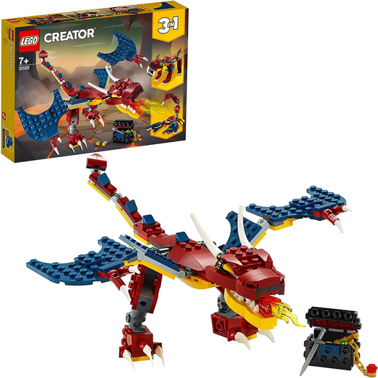 LEGO 31102 Creador del Dragón de Fuego