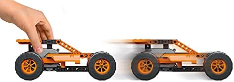 Clementoni 61382 Science Museum Mechanics-Buggy & Quad-Building Set, Kit Científico para Crianças de 8 Anos, Brinquedos STEM, Versão em Inglês Feito na Itália, Multicolorido