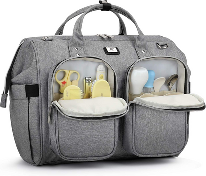 Pomelo Melhor bolsa para troca de bebê com clipes para carrinho de bebê e trocador