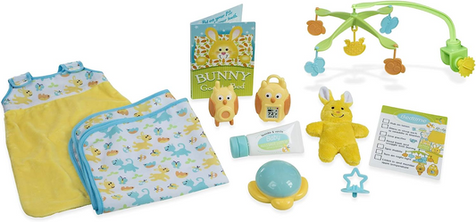 Melissa & Doug Conjunto de brincar para dormir Mine to Love, casas de bonecas e bonecas, idade +3 anos, presente para menino ou menina